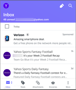 Overview Of Yahoo Mail For Android New Mail For Desktop Help